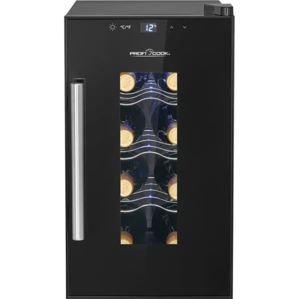 Vinkällare med glasdörr och pekskärm 23L Proficook PC-WK1232