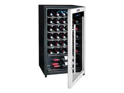 La Sommelière Service LS34A - Vinkjøler - bredde: 48 cm - dybde: 43 cm - høyde: 83.8 cm - Klasse G - rustfritt stål