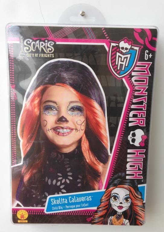 Monster high parykk skelita calaveras monsters