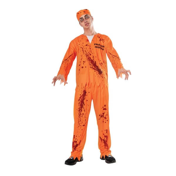 Bristol Novelty Mens Bloody Convict Costume