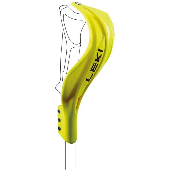 Leki Alpino Fingervagt Gate Guard Closed Worldcup Compact 2 Enheder Gul