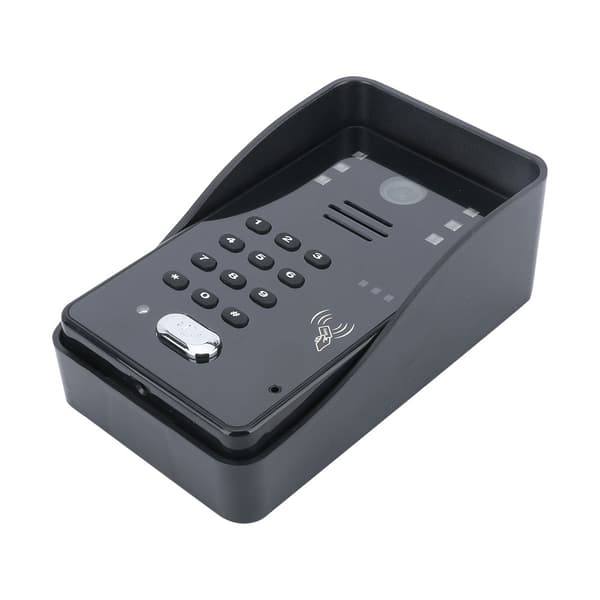 Video Dørtelefon Intercom System Kit, Touch Key, Elektrisk Strike Lås