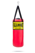 Miniatyrbild 1 av 3: ALLRIGHT BOXINGSVÄSKA 70x30cm RÖDA tejper