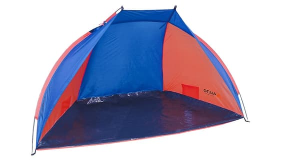 ALLTO CAMP STRANDTÄLT blå/orange