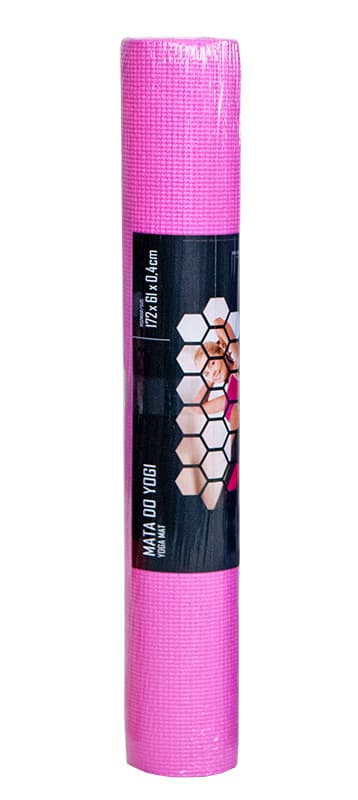 YOGA MAT ALLRIGHT PINK 172x61x0,4cm