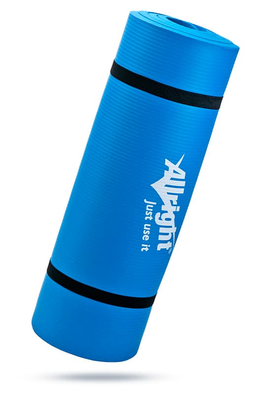 NBR MAT ALLRIGHT 180 BLÅ 180x60x1,5cm