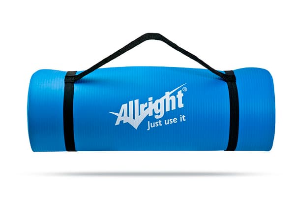 NBR MAT ALLRIGHT 180 BLÅ 180x60x1,5cm
