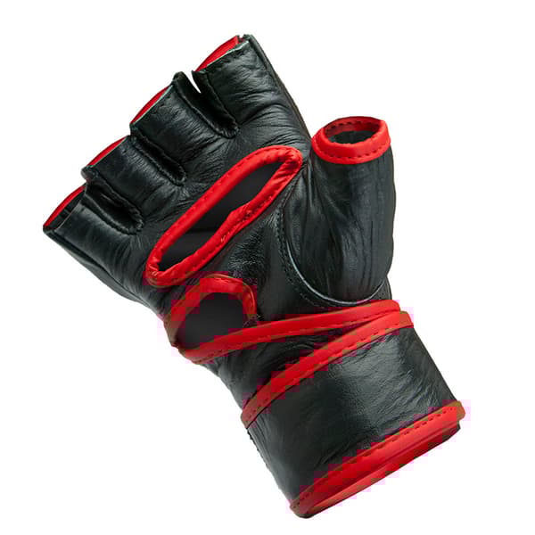 MMA Gloves PRO PU rM musta ALLRIGHT 1539