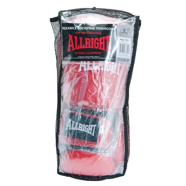 BOXNINGSHANDSKAR TOP PROFESSIONAL12oz ALLRIGHT 1119 röd