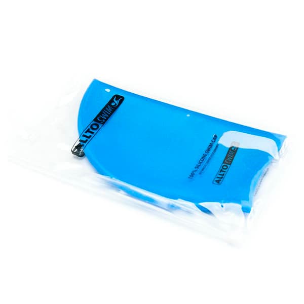 ALLTOSWIM SC206 SILIKONE BLÅ SVEMMEHÆTTE