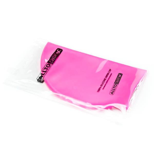 SILIKONE PINK SVEMMEHÆTTE ALLTOSWIM SC203