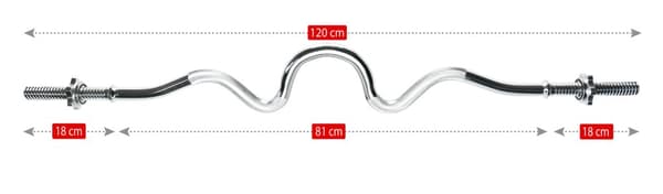 STARKARE BÖJD STÅNG 120 cm OK