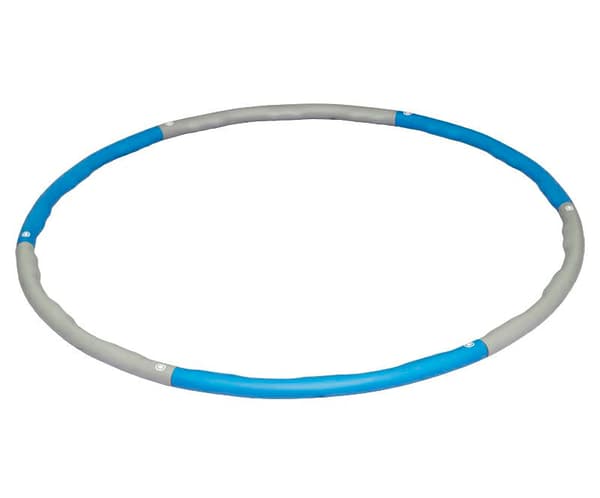 HULA HOOP 100CM VIKTAD OK GRÅ-BLÅ