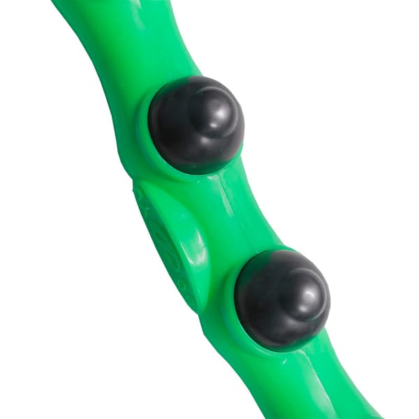HULA HOOP MED MASSAGE OK GRØN
