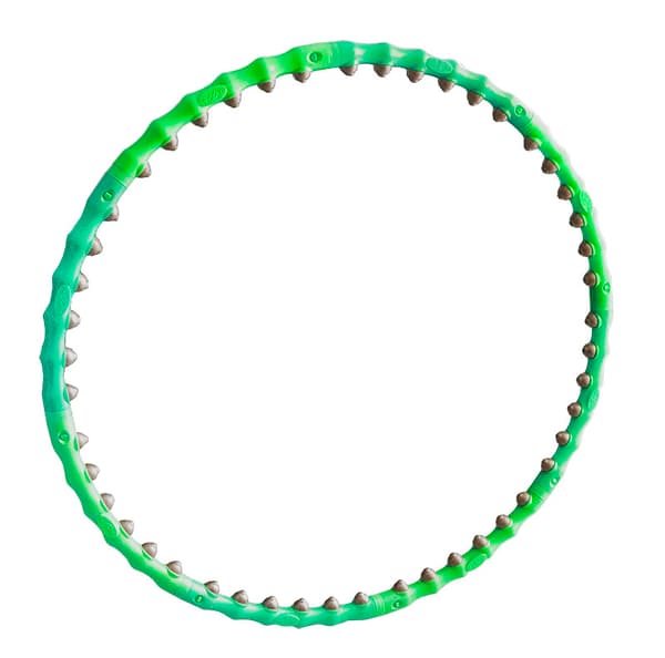 HULA HOOP MED MASSAGE OK GRØN