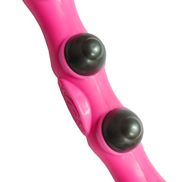 HULA HOOP MED MASSAGE OK ROSA