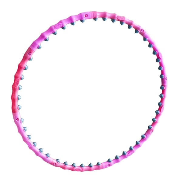 HULA HOOP MED MASSAGE OK ROSA