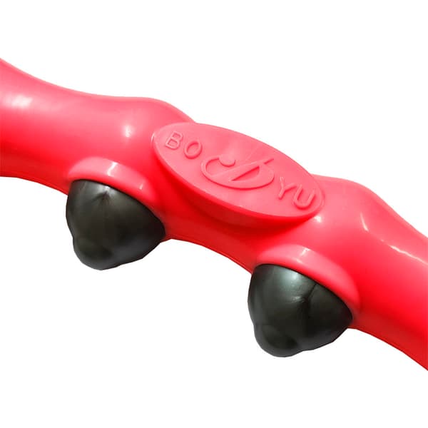 HULA HOOP MED MASSAGE OK RÖD