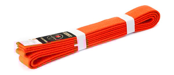 KIMONO BÄLTE 260cm orange BUSHINDO