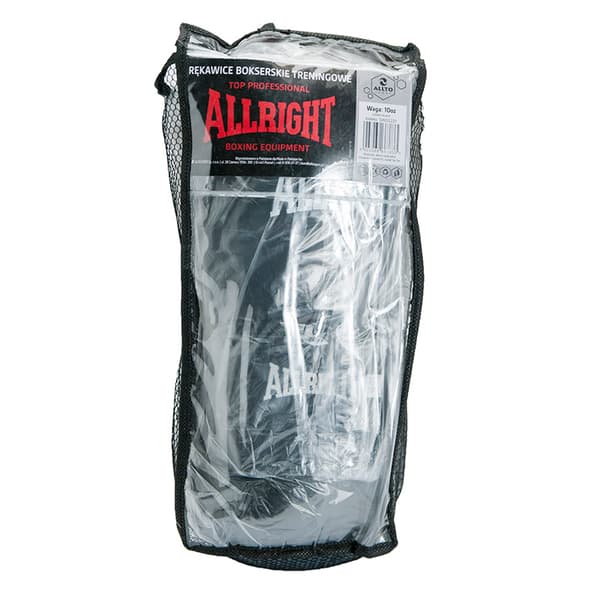 BOXNINGSHANDSKAR TOP PROFESSIONAL12oz ALLRIGHT 1119 svart