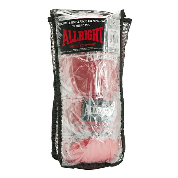 TRAINING PRO Nyrkkeilyhanskat 10oz ALLRIGHT 1119 punainen
