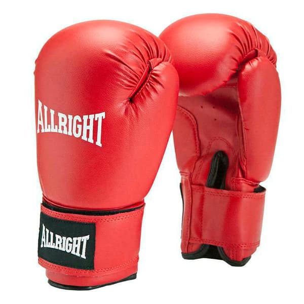 TRAINING PRO Nyrkkeilyhanskat 10oz ALLRIGHT 1119 punainen