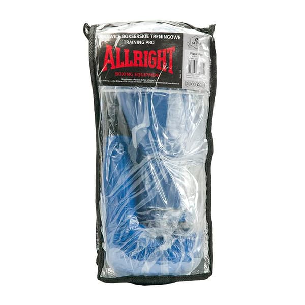 TRAINING PRO BOXNINGSHANDSKAR 12oz ALLRIGHT 1119 blå
