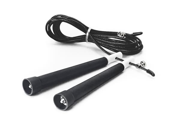 SKIPING ROPE SPEED ROPE PRO BLACK ALLRIGHT teräskaapeli