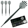 Miniatyrbillede 1 af 4: DART PVC HOVED DART SPIL 18g - 3 stk. WIZARD SOFTIP sort messing