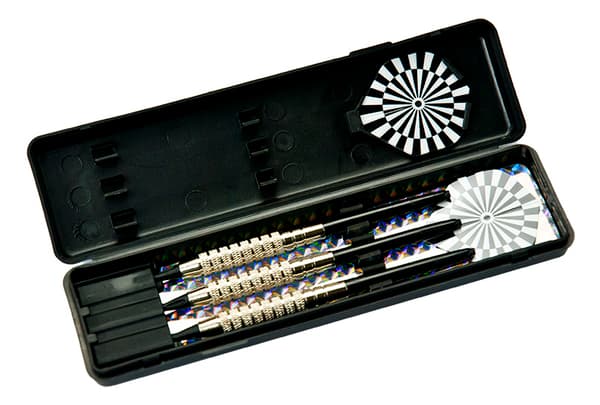 DART PVC HEAD DART SPEL 18g - 3 st. SHARK SOFTIP nickelpläterad