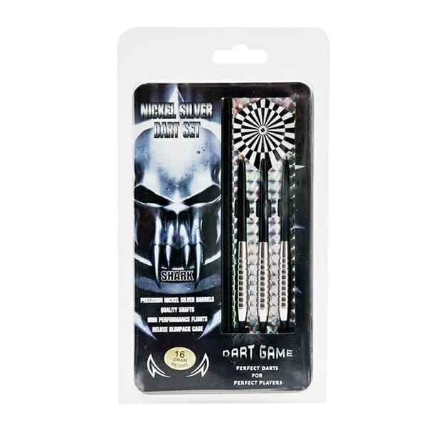 DART PVC TIP DART SPIL 16g - 3 stk. SHARK SOFTIP forniklet