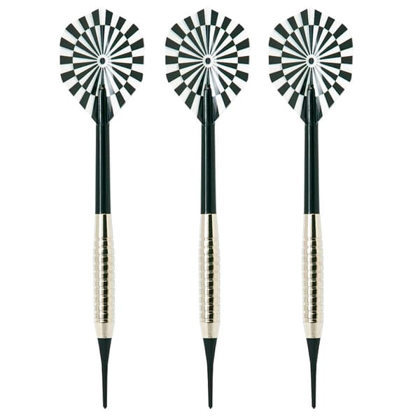 DART PVC TIP DART SPIL 16g - 3 stk. SHARK SOFTIP forniklet