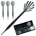 Miniatyrbild 1 av 4: DART PVC HEAD DART SPEL 16g - 3 st. WIZARD SOFTIP svart mässing