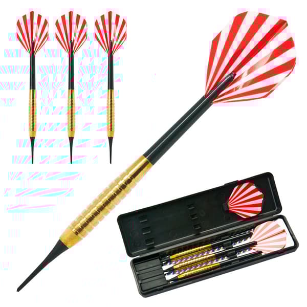DART PVC HEAD DART SPEL 16g - 3 st. VIRGIN SOFTIP