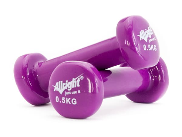 VINYL VIKTSET 2 x 0,5 KG färg: lila