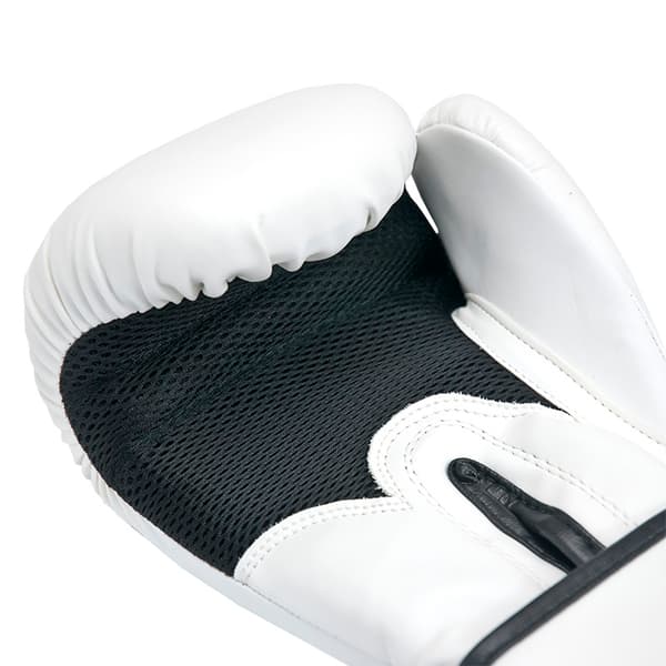 SKULLE BOXNINGSHANDSKAR 10oz vit ALLRIGHT PU mod.1040