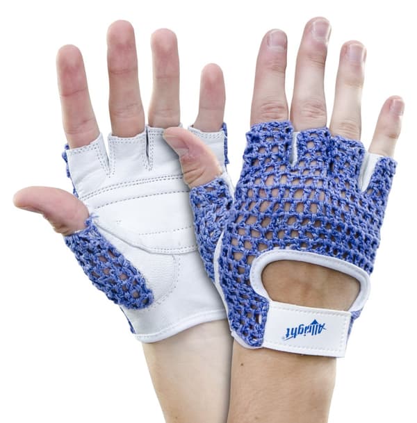 SPORTHANDSKAR storlek XS blå ALLRIGHT mesh mod.067