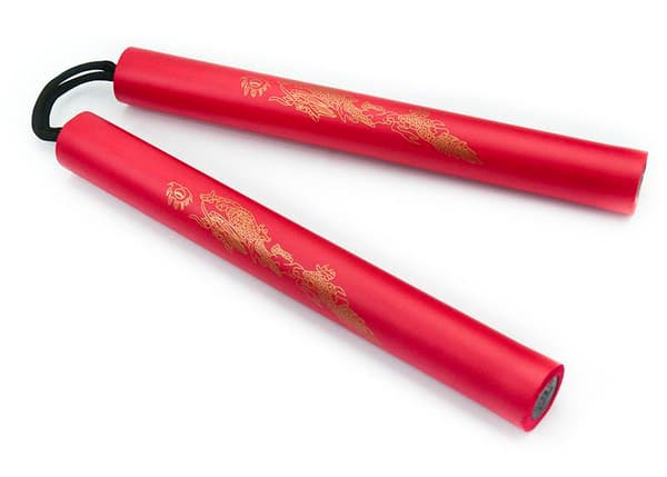 NUNCHAKO TRAINING PRO PINACQUE RØD OK