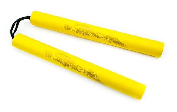 NUNCHAKO TRAINING PRO PINAC YELLOW OK