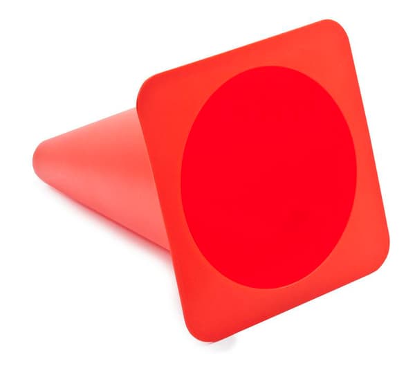 OK TRÄNINGKOTTAR 23cm RÖDA