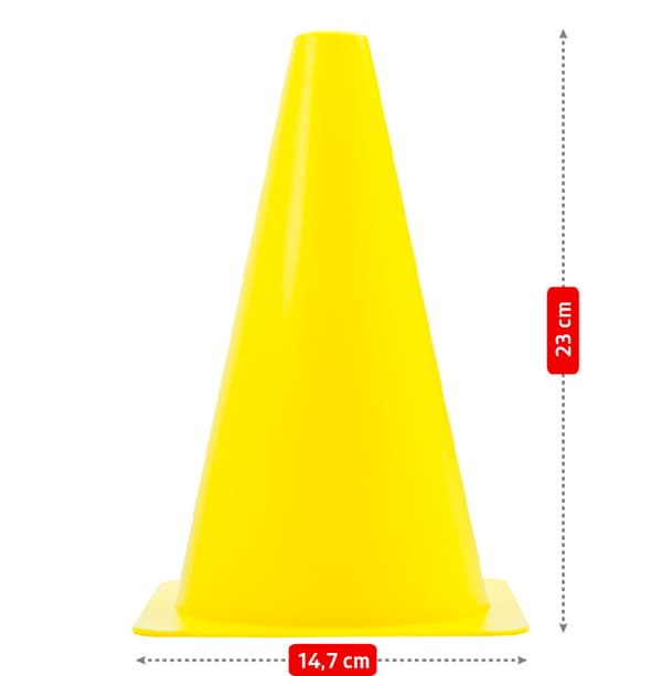 ALLRA TRÄNINGKOTTAR 23cm GUL