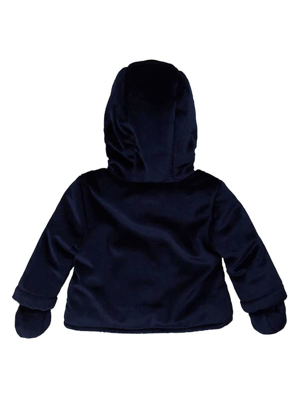Baby vinterjacka med huva, mörkblå, Kanz