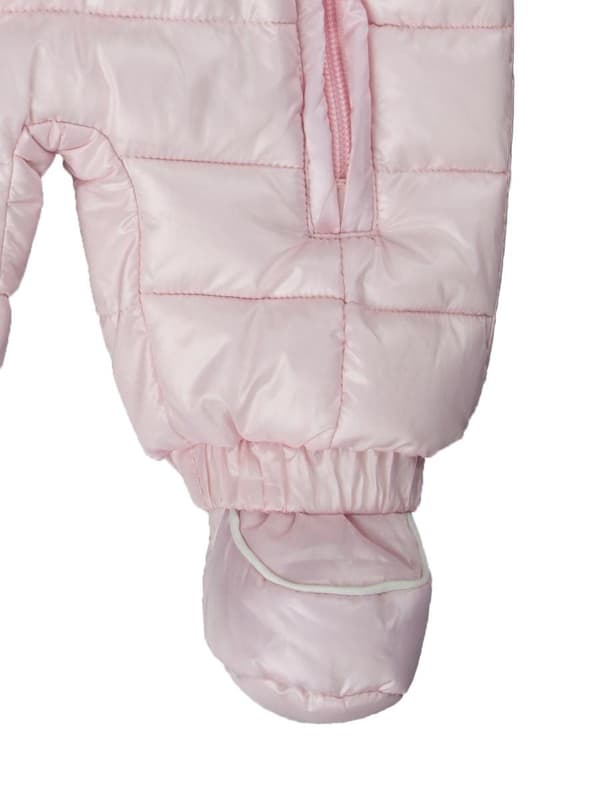 Kanz rosa vinteroverall för baby