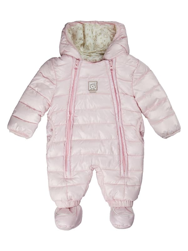 Kanz rosa vinteroverall för baby
