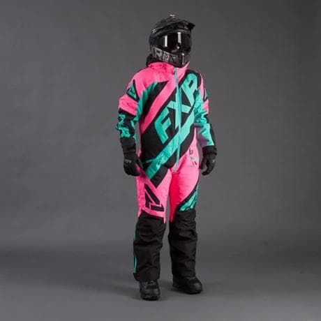 Onepiece FXR Child/Youth CX, E Pink/Black/Mint