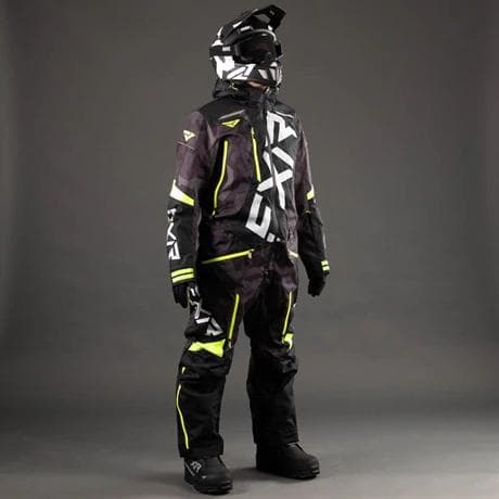 Onepiece FXR CX Lite, Char Camo/Black/Hi-Vis/Grey