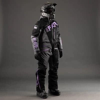 Onepiece FXR W´s Ranger Instinct Ins. Black/Mid Grey Heather/Lilac