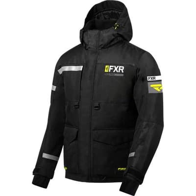 Jacka FXR Excursion Ice Pro, Black/Hi-Vis