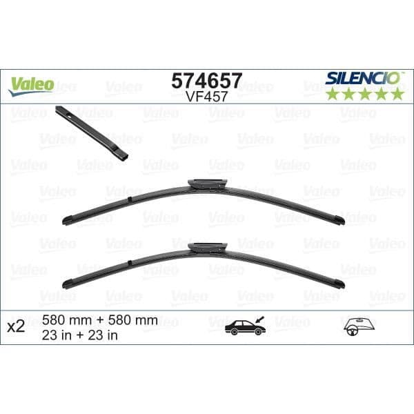 VALEO Torkarblad VF457 X2 574657