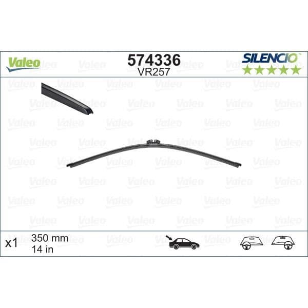 VALEO Torkarblad VM257 X1 ARR 574336